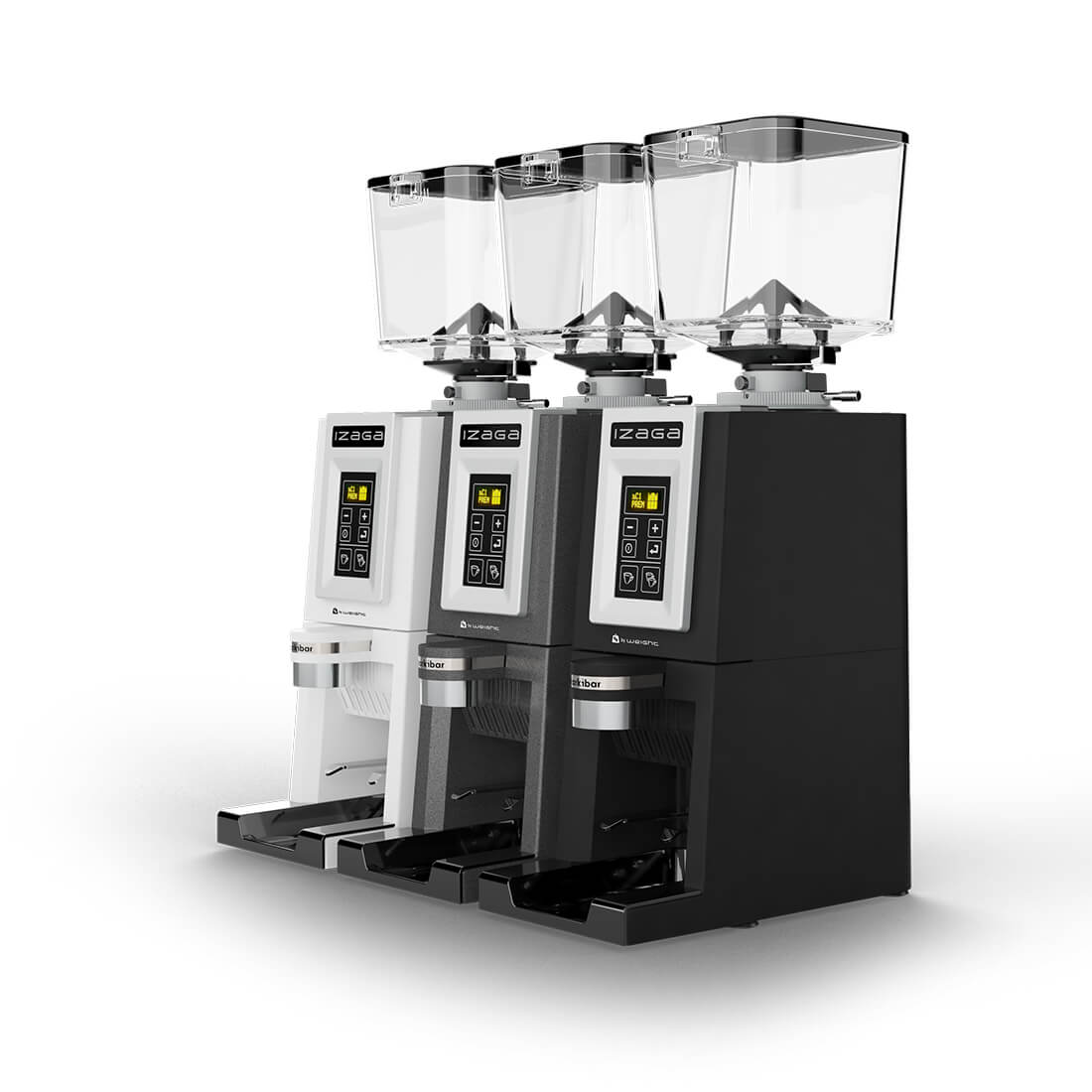 Markibar IZAGA W Profi Kaffeemühle Seitenansicht