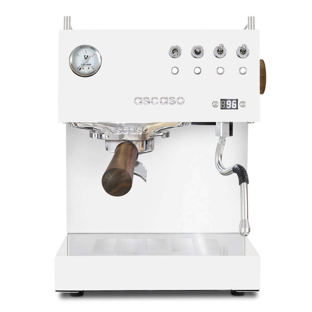 Ascaso Steel DUO Siebträger Kaffeemaschine mit PID Weiß
