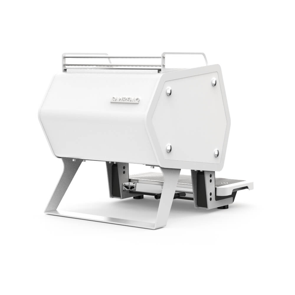 Sanremo D8 ONE Pro Siebträgermaschine Total White Version Metal